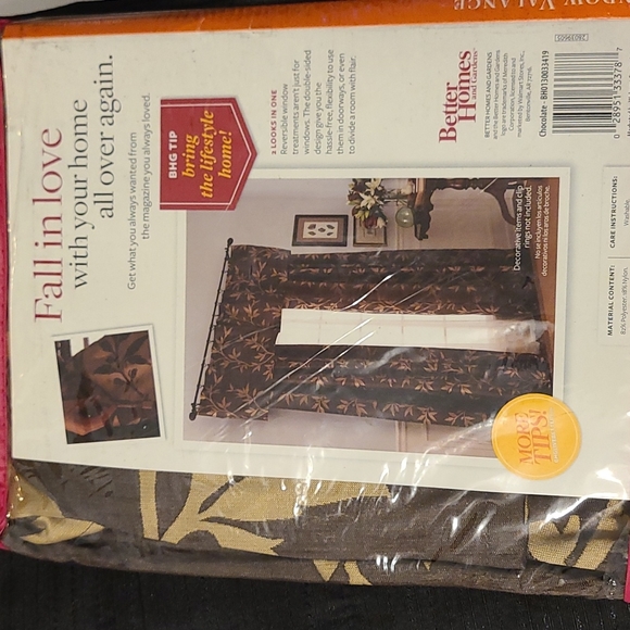 Reversible Window Valence - Picture 5 of 6